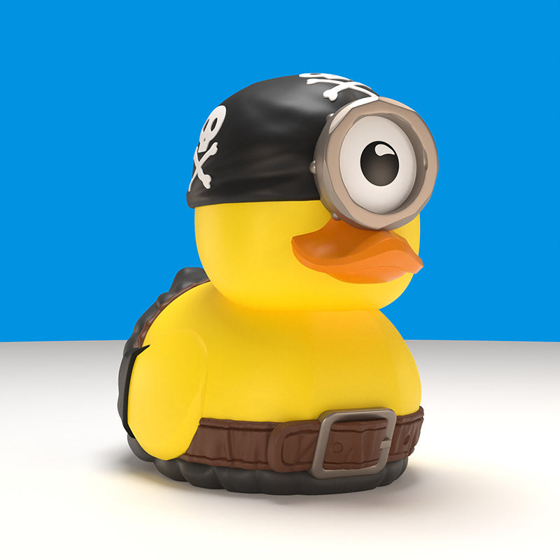 Canard TUBBZ Les Minions – Stuart pirate (édition Mini) – vue de trois quarts