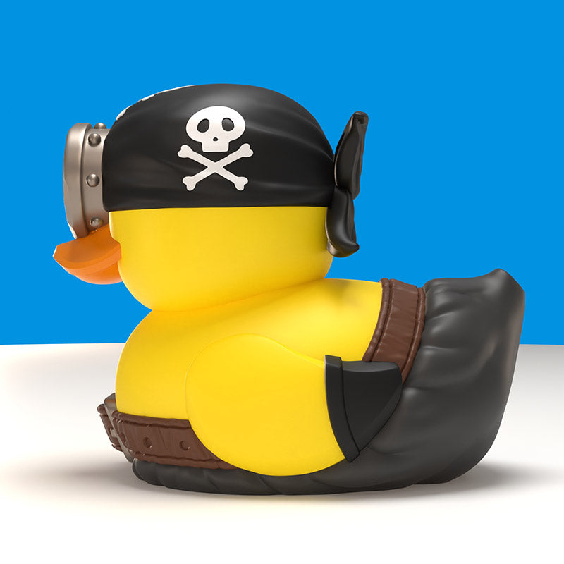Canard TUBBZ Les Minions – Stuart pirate (édition Mini) – vue de profil