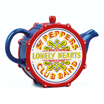 Carved Teapot The Beatles - Sgt. Pepper Drum