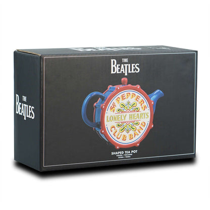 Carved Teapot The Beatles - Sgt. Pepper Drum