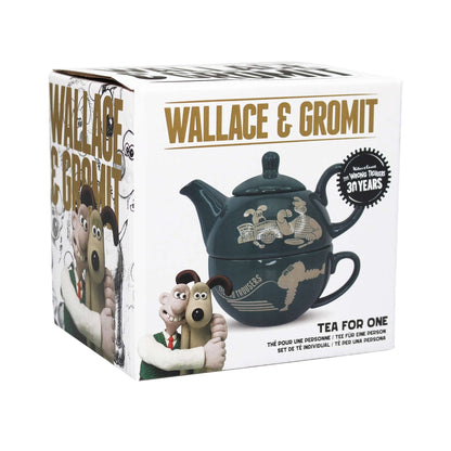 Service à thé individuel Wallace & Gromit - Wrong Trousers