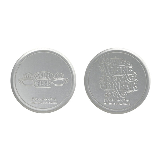 Set de 4 sous-verres métal embossés Friends