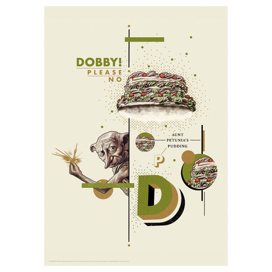 Affiche collector Harry Potter - Dobby