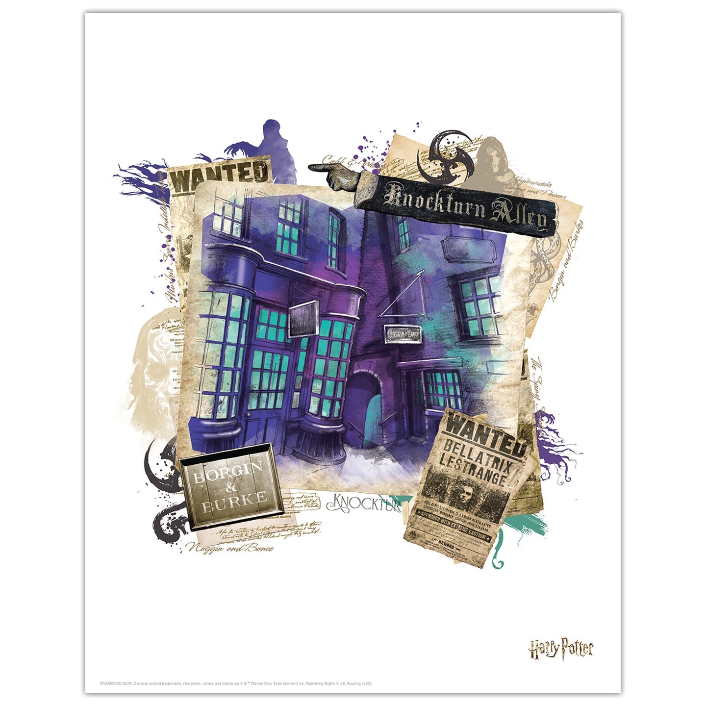 Set de lithographies Harry Potter