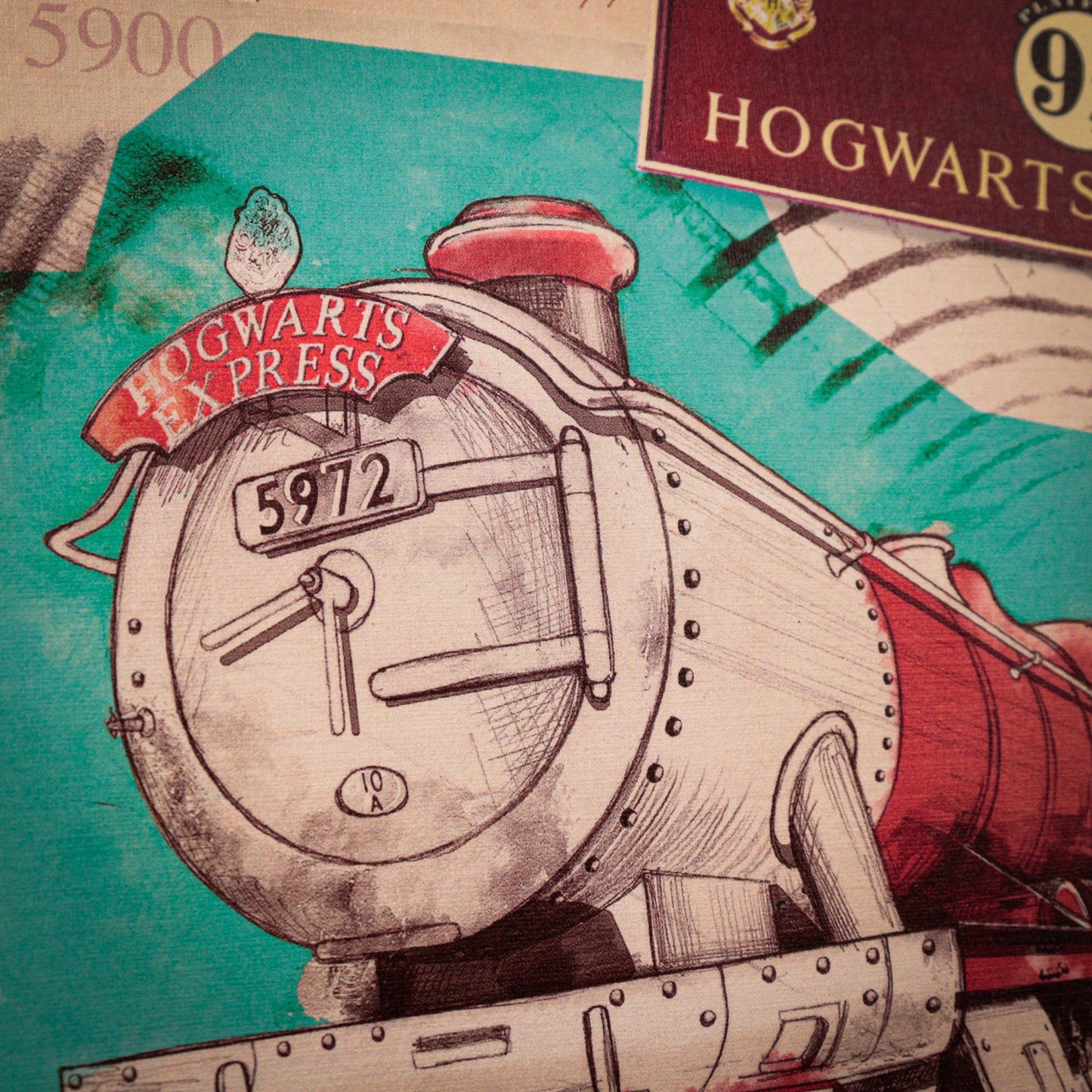 Set de lithographies Harry Potter