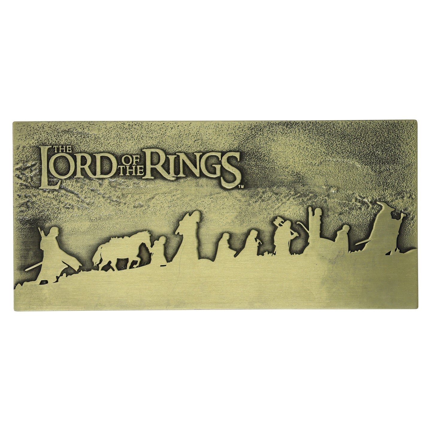Objet collector Le Seigneur des Anneaux - The Fellowship Plaque