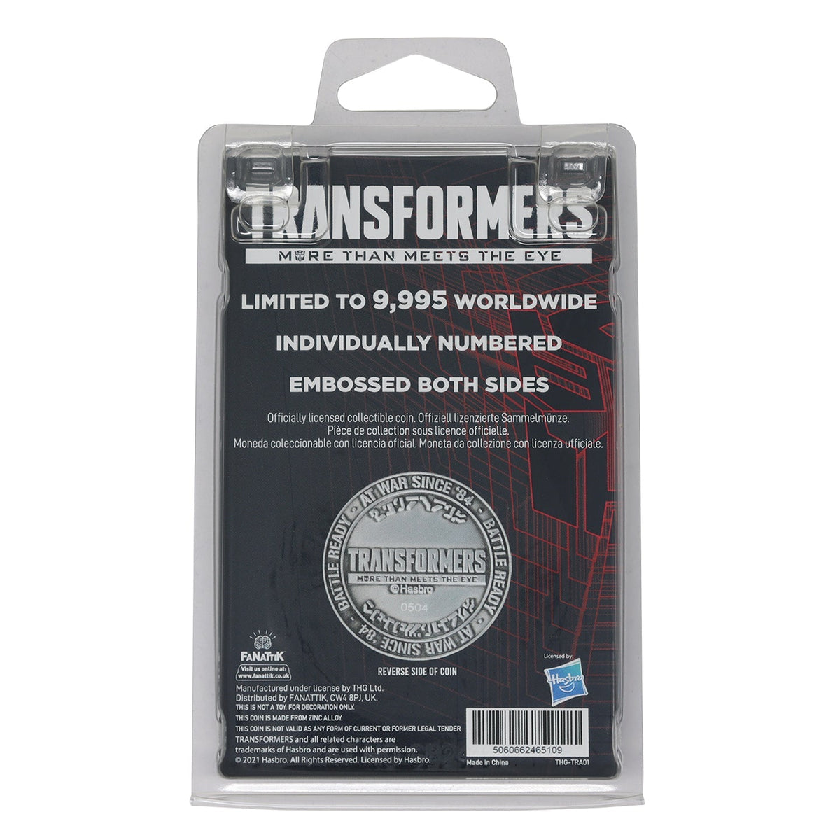 Pièce collector Transformers