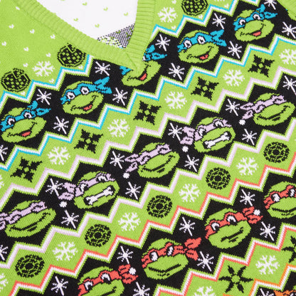 Gestricktes Ninja Turtles Weihnachtstanktop