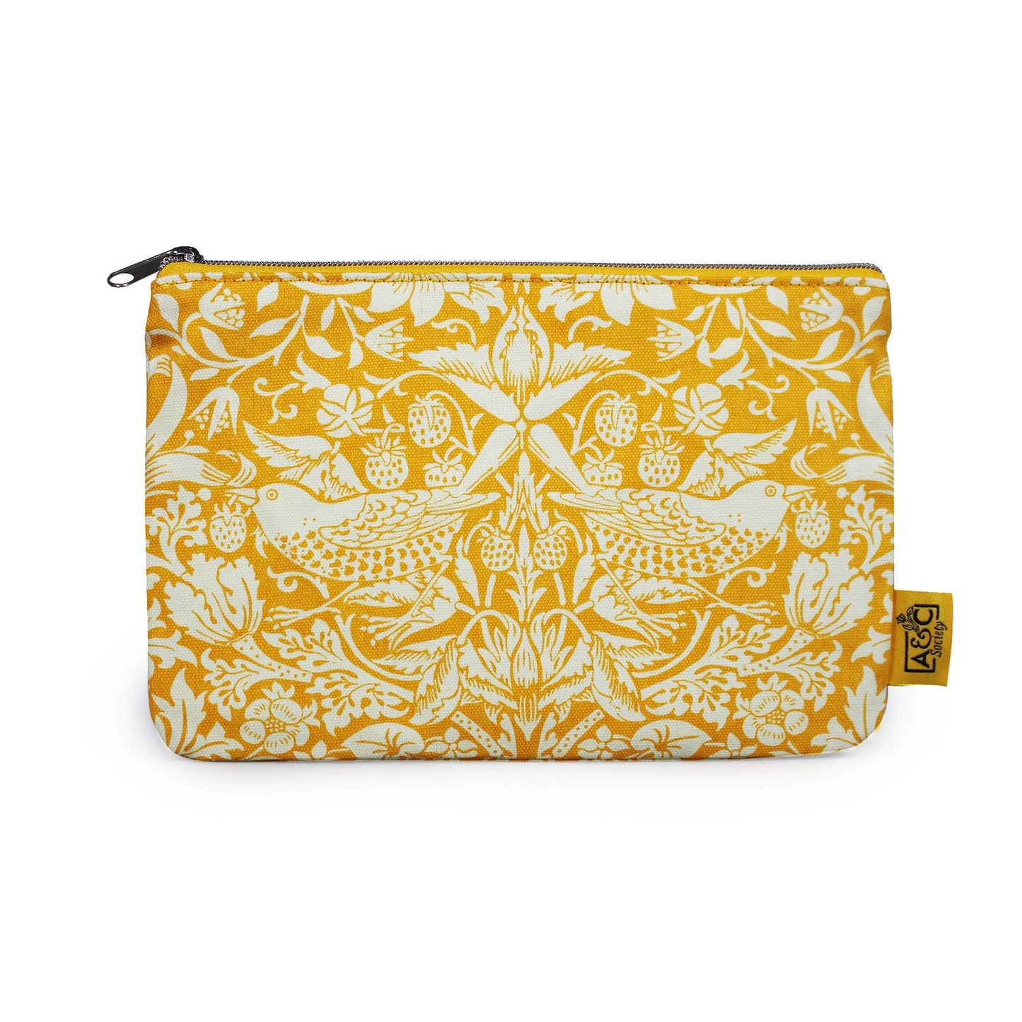 Pochette en coton William Morris - ACS Quince 16 cm x 24 cm
