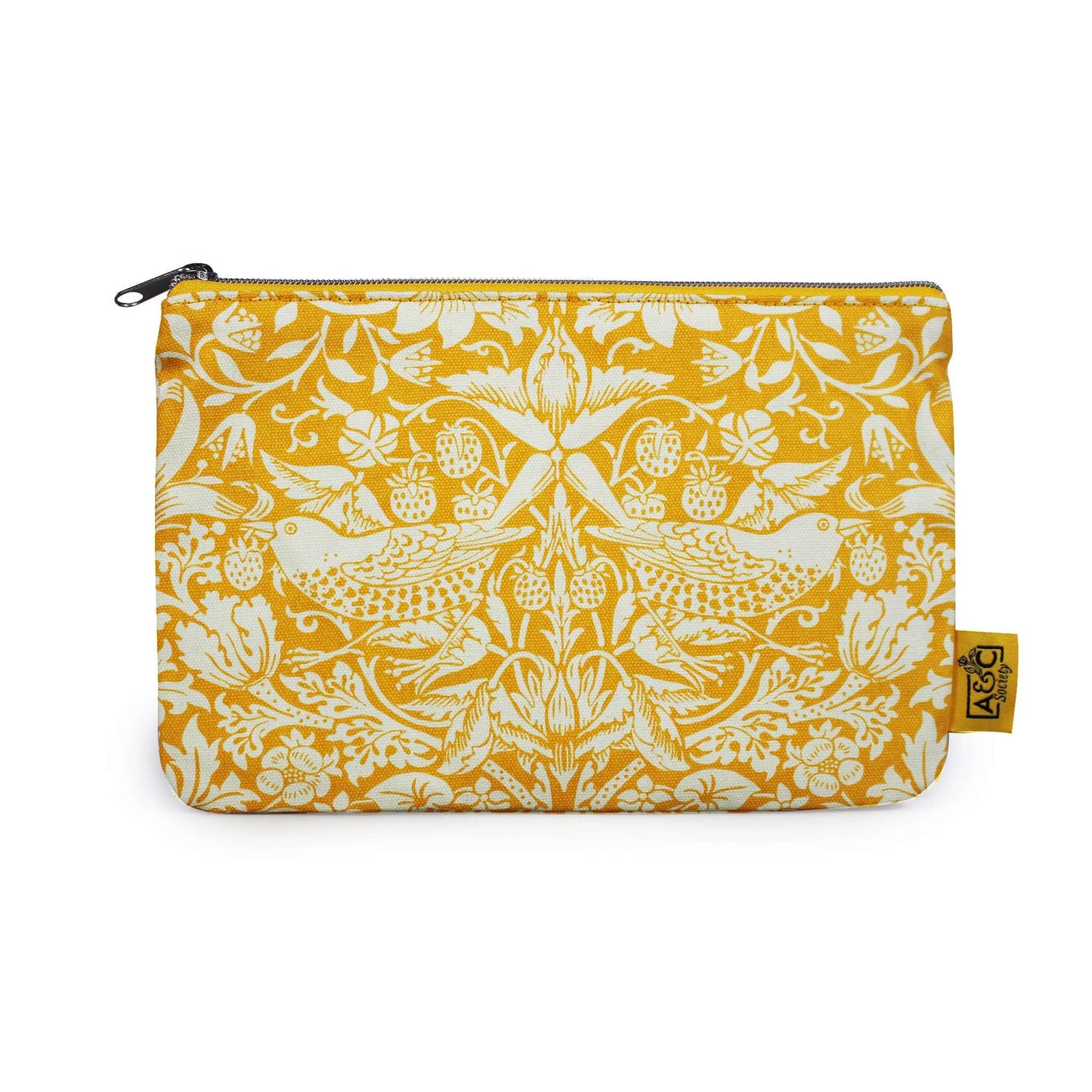 Pochette en coton William Morris - ACS Quince 16 cm x 24 cm