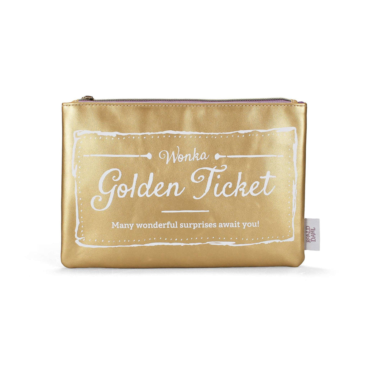 Pochette Roald Dahl - Charlie Golden Ticket 16 x 24 cm