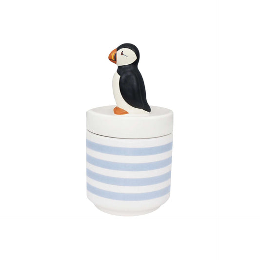 RSPB Puffin Ceramic Trinket Box