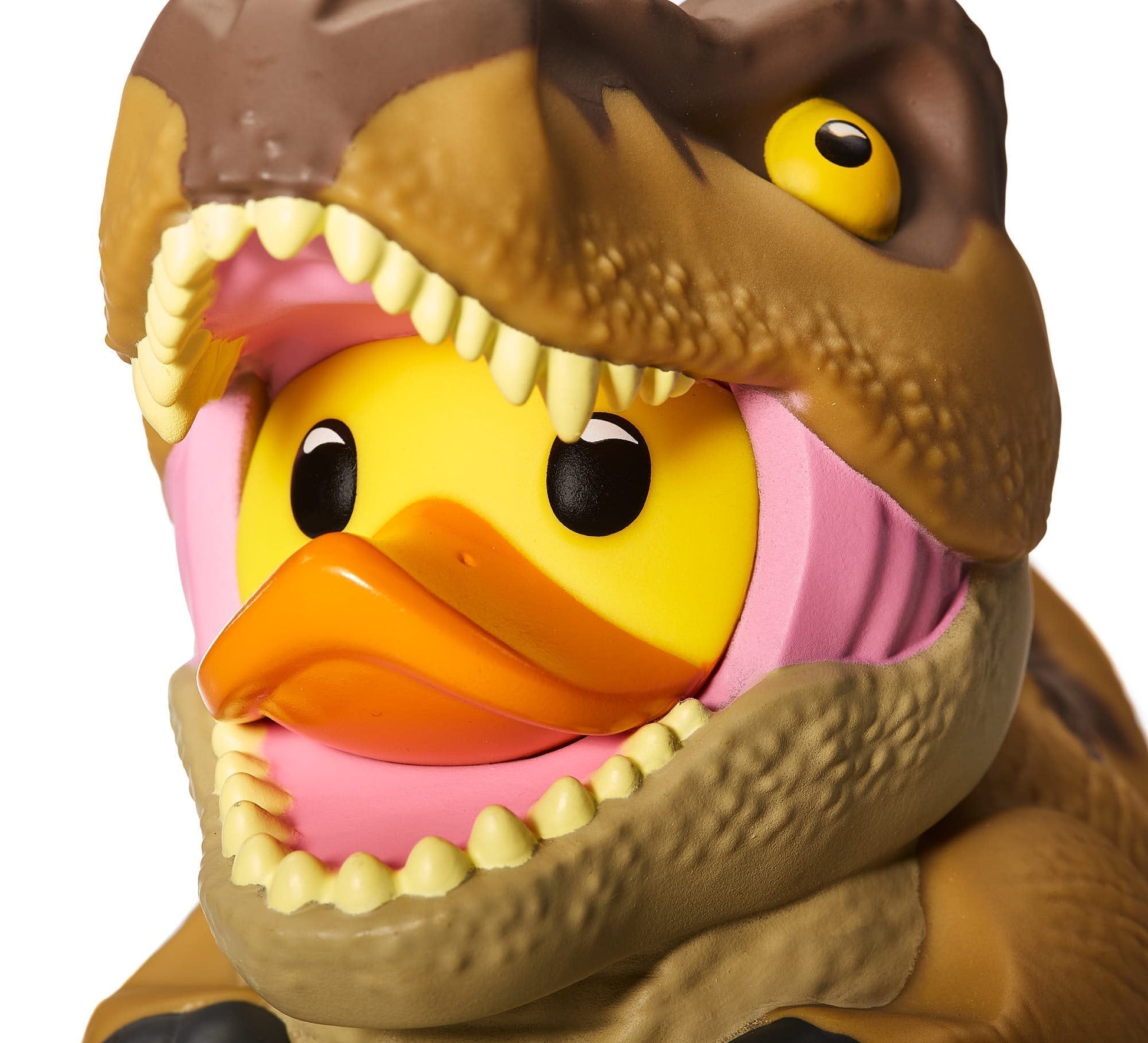 Canard T-Rex dans une caisse Boxed Edition Jurassic Park TUBBZ | Cosplaying Ducks Numskull