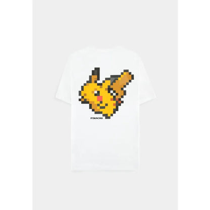T-Shirt Pokemon - Pixel Pikachu