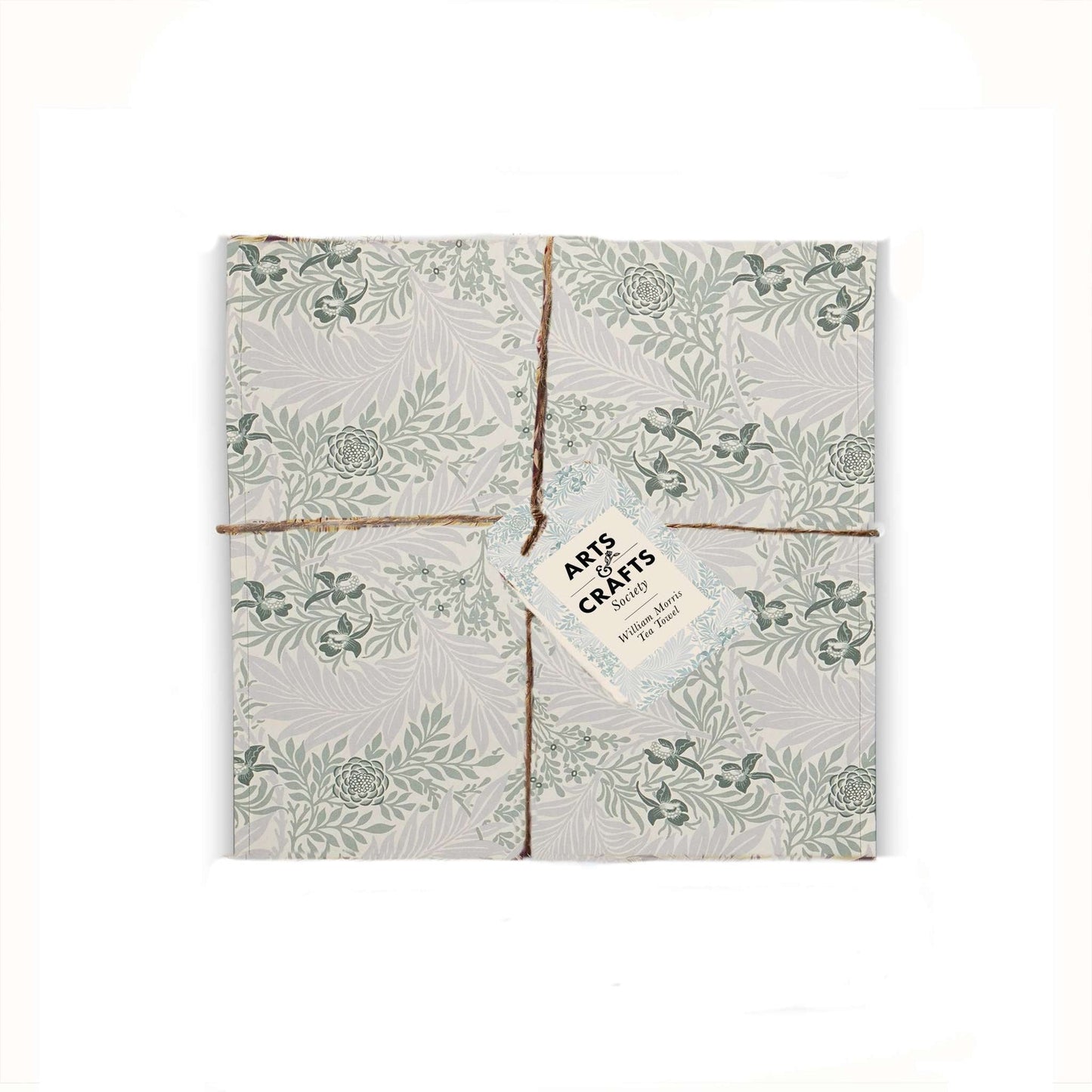 Torchon William Morris - en coton recyclé ACS Larkspur