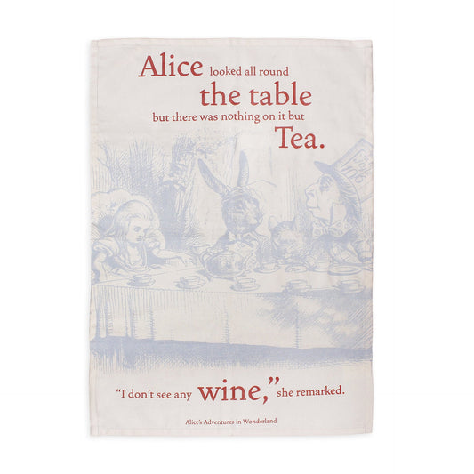 Torchon Alice au pays des merveilles - Alice