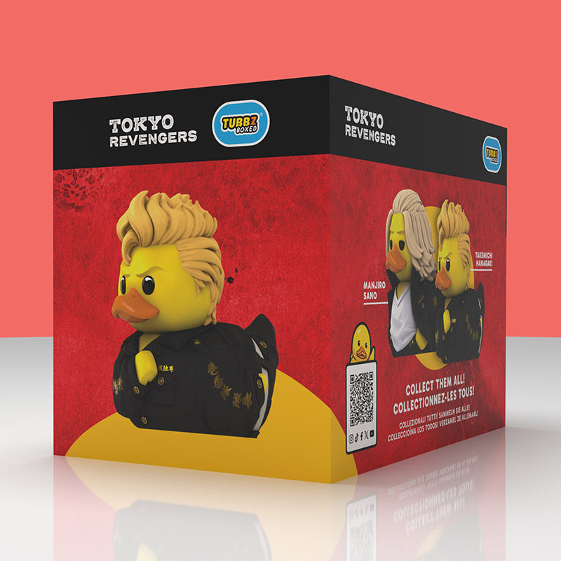 Canard Tokyo Revengers : Takemichi Hanagaki TUBBZ – édition en boîte – vue arrière de l'emballage