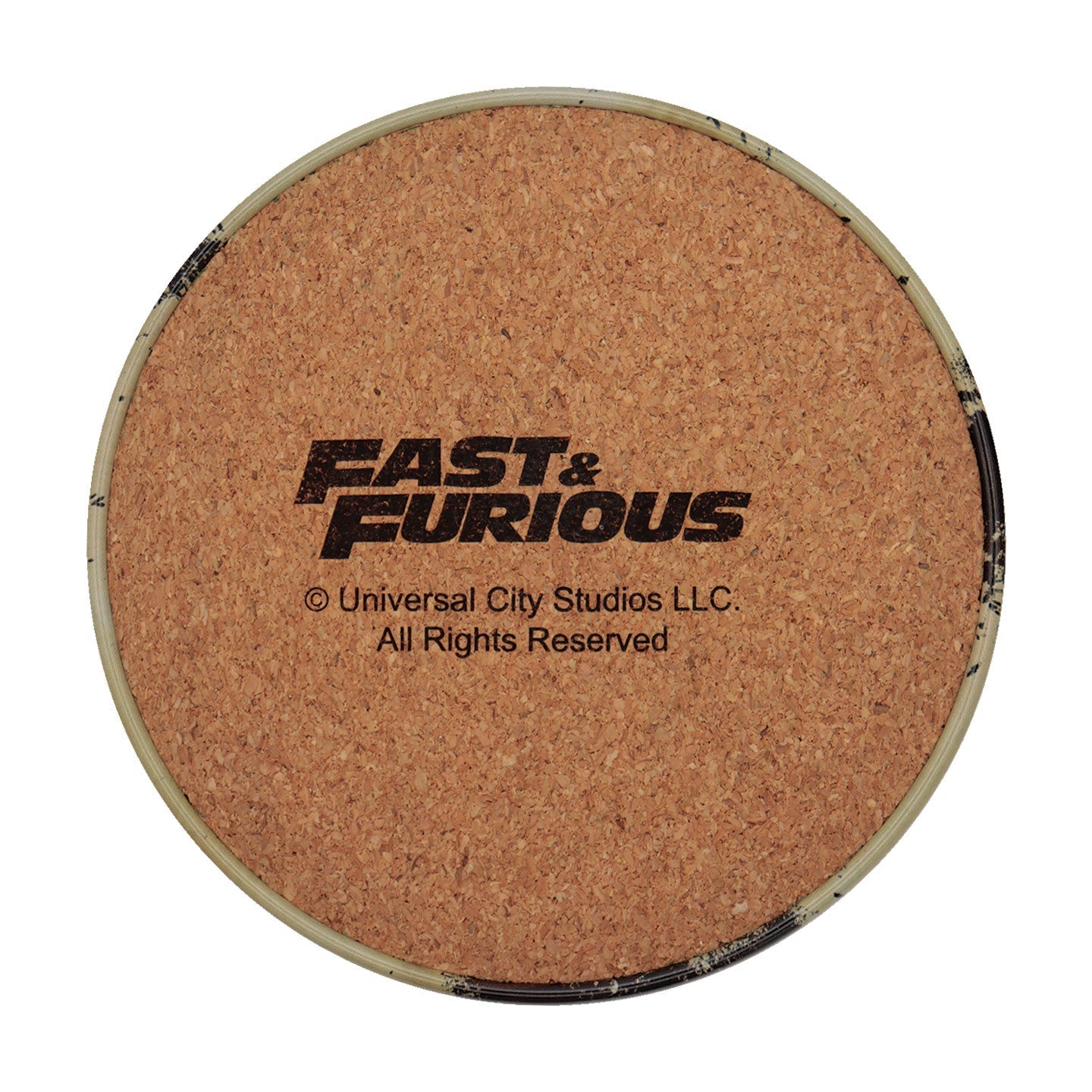 Sous-verres Fast & Furious - 4 Vintage Style