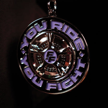 Porte-clés Fast & Furious - ‘You Ride You Fight’