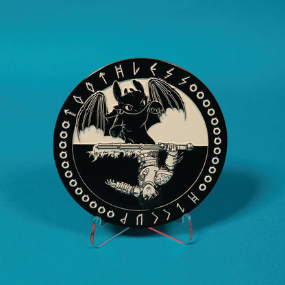 Médaille Dragons - Krokmou/Harold