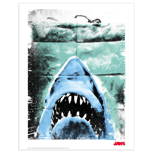 Affiche collector Les Dents de la Mer
