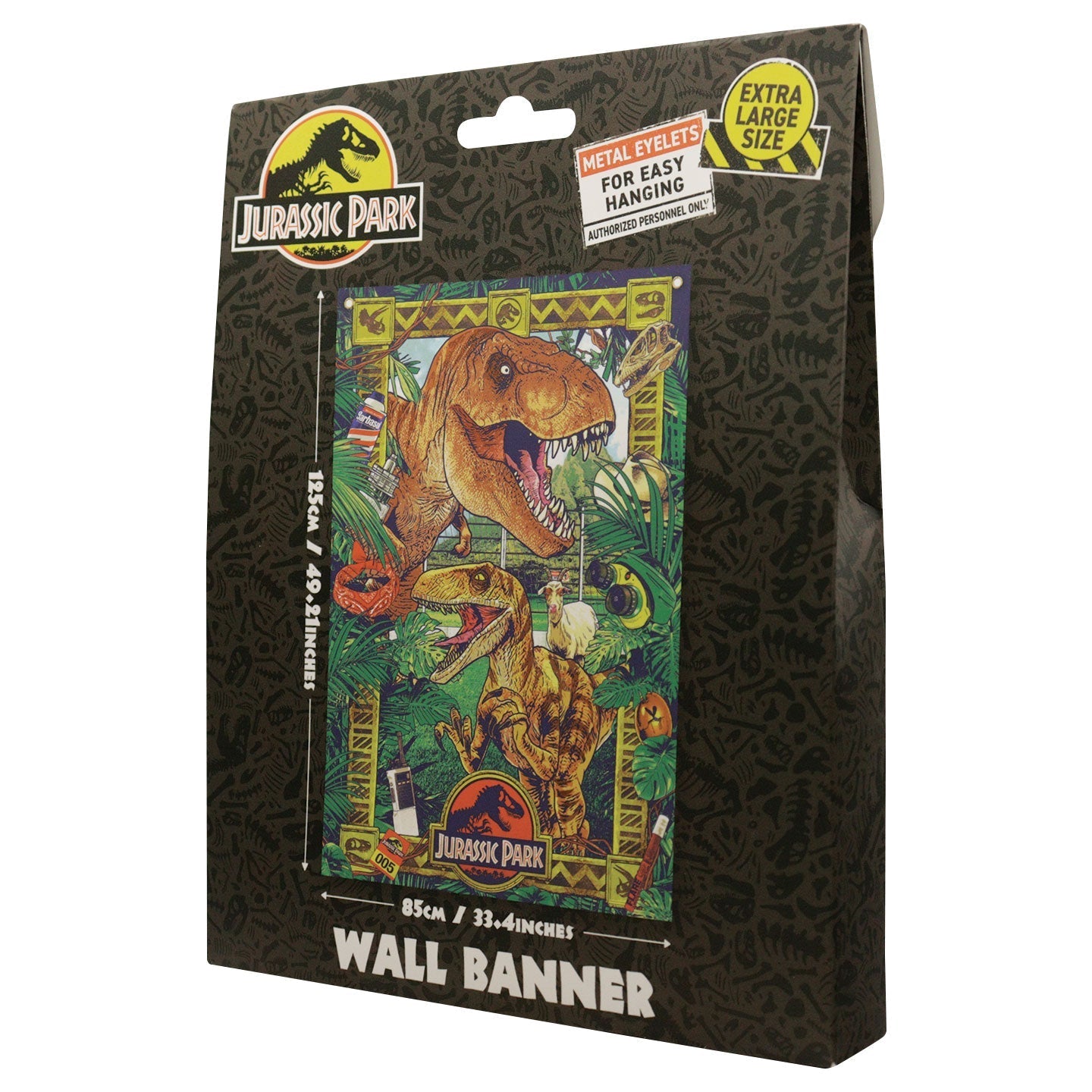 Bannière murale Jurassic Park