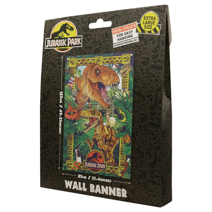 Bannière murale Jurassic Park