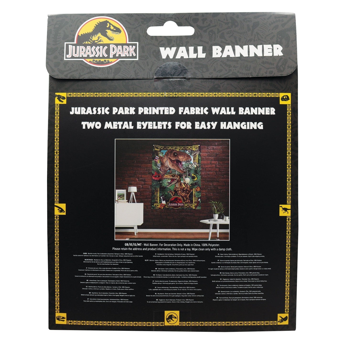 Bannière murale Jurassic Park