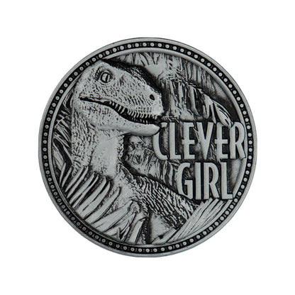 Pièce collector Jurassic Park - Clever Girl Raptor