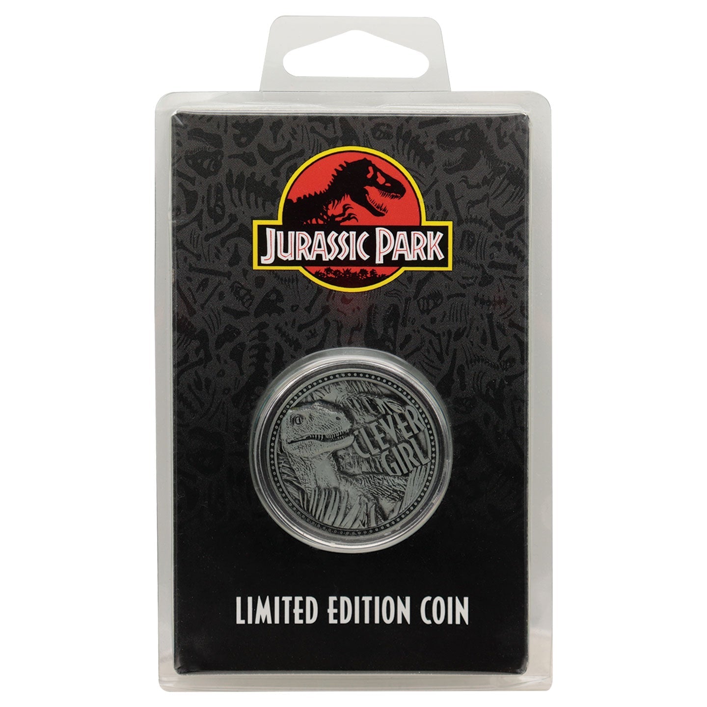 Pièce collector Jurassic Park - Clever Girl Raptor