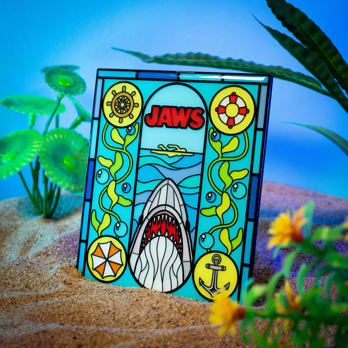 Lingot collector Les Dents de la Mer - Stained Glass Style