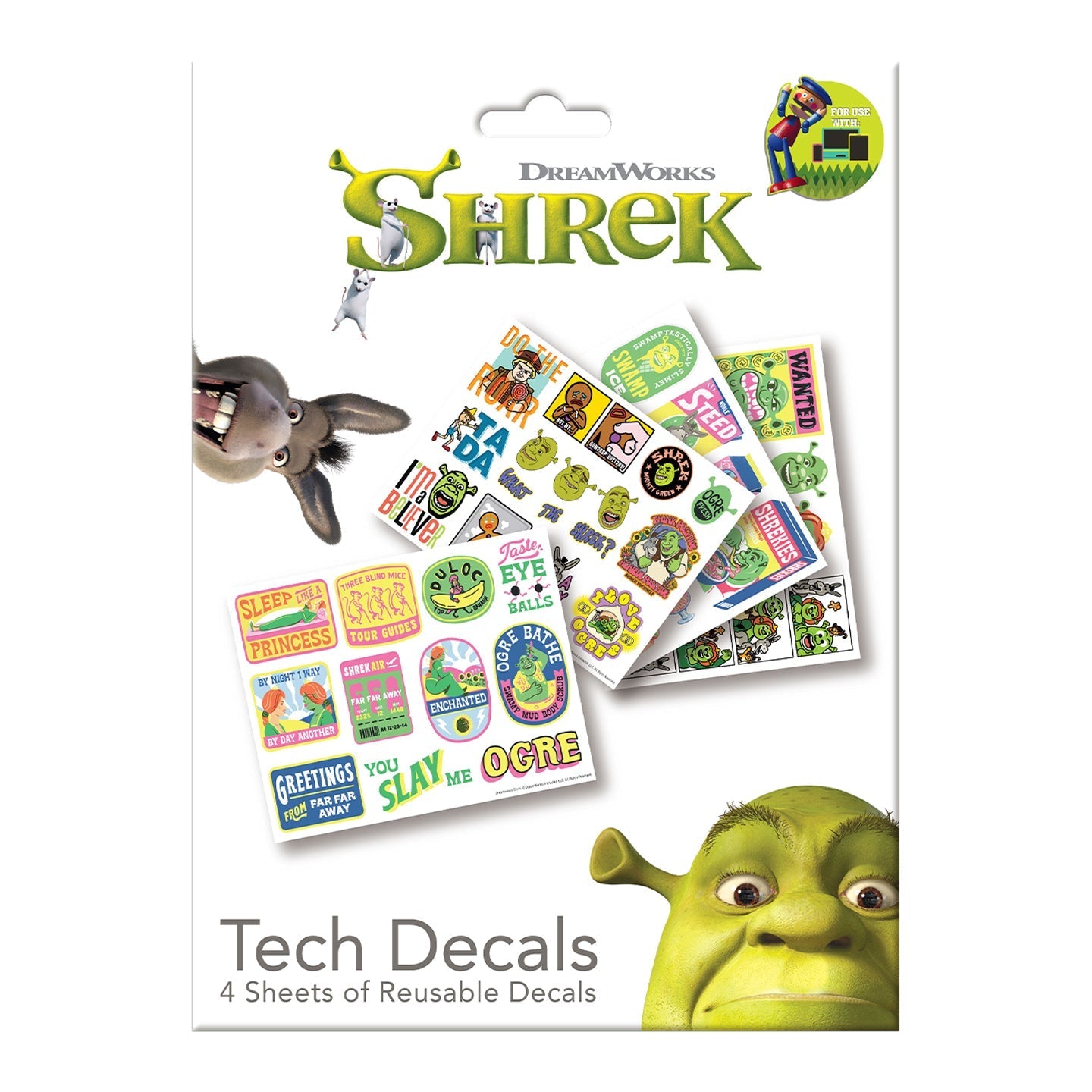 Stickers tech Shrek