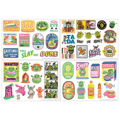 Stickers tech Shrek