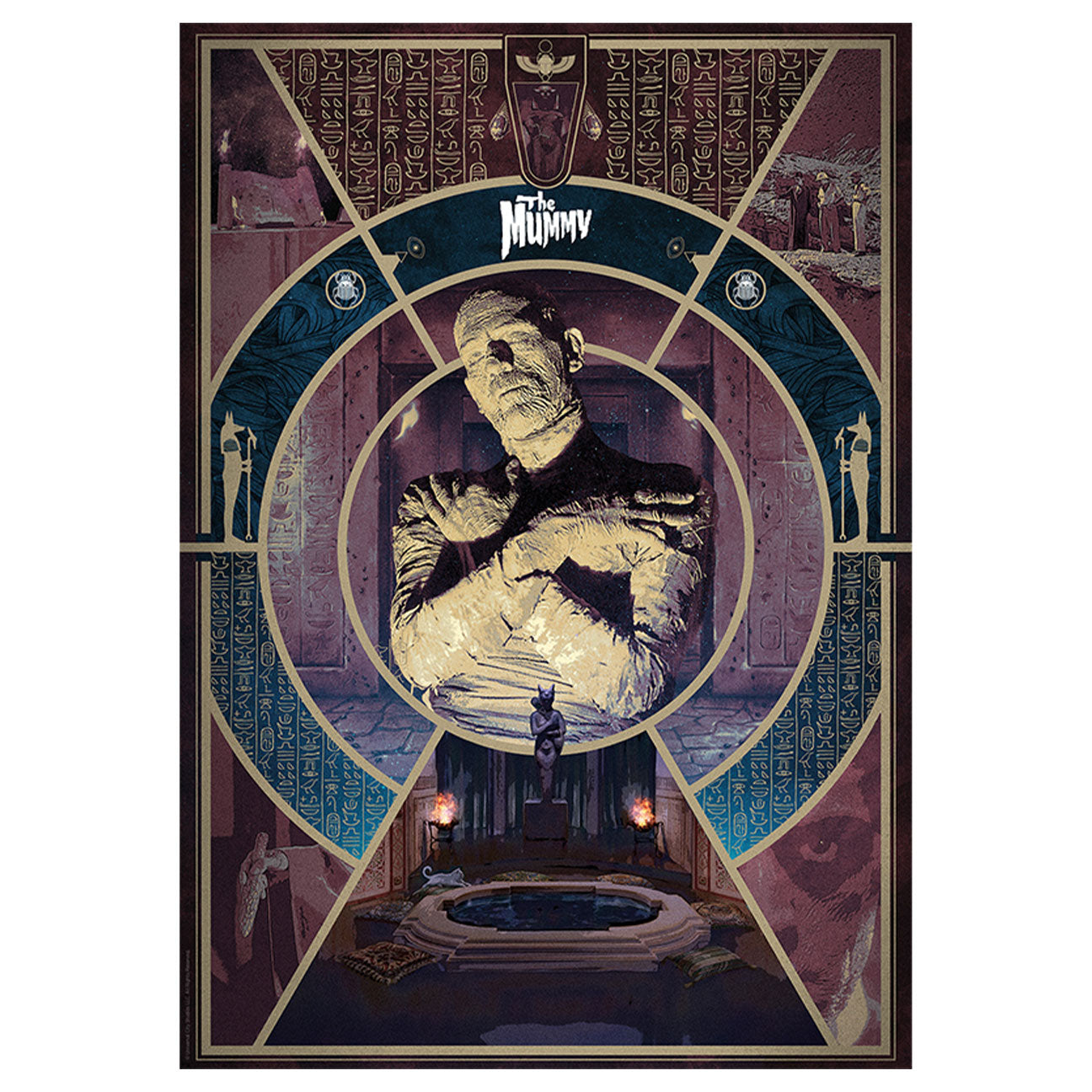 Affiche collector Universal Monsters - The Mummy