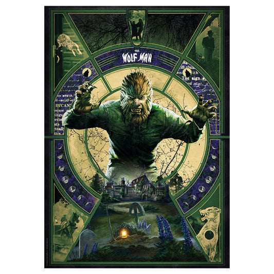 Affiche collector Universal Monsters - The Wolfman
