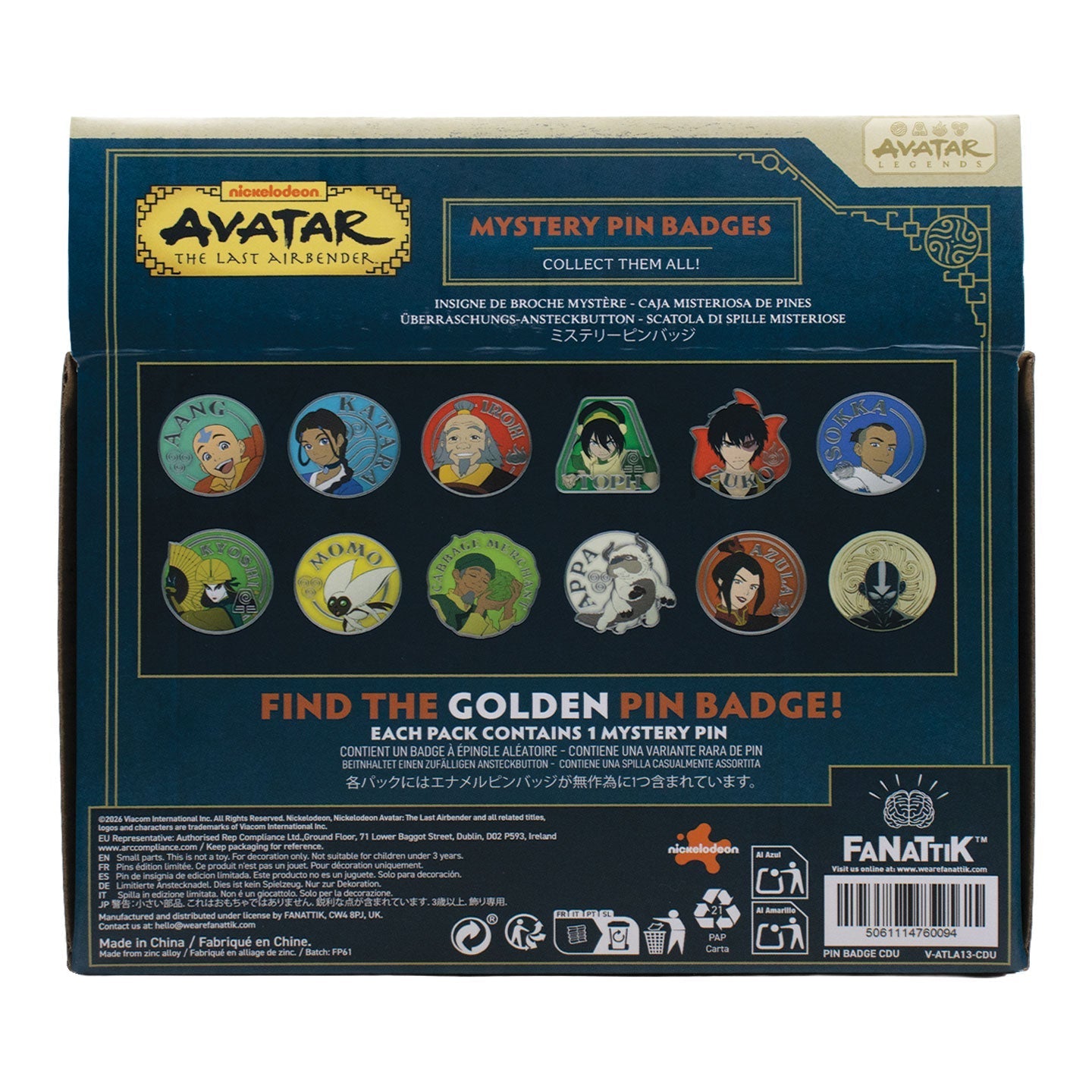 Display de 12 blind boxes Avatar : Le Dernier Maître de l’Air - MysteryBDisplay de 12 blind boxes Avatar : Le Dernier Maître de l’Air - MysteryoDisplay de 12 blind boxes Avatar : Le Dernier Maître de l’Air - MysteryîDisplay de 12 blind boxes Avatar : Le Dernier Maître de l’Air - MysterytDisplay de 12 blind boxes Avatar : Le Dernier Maître de l’Air - MysteryeDisplay de 12 blind boxes Avatar : Le Dernier Maître de l’Air - Mystery Display de 12 blind boxes Avatar : Le Dernier Maître de l’Air - MysterydDisplay 