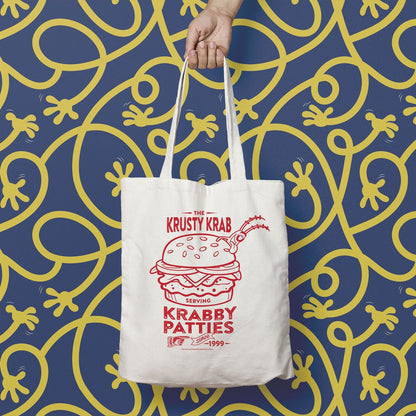 Tote bag Bob l'éponge - Krusty Krab
