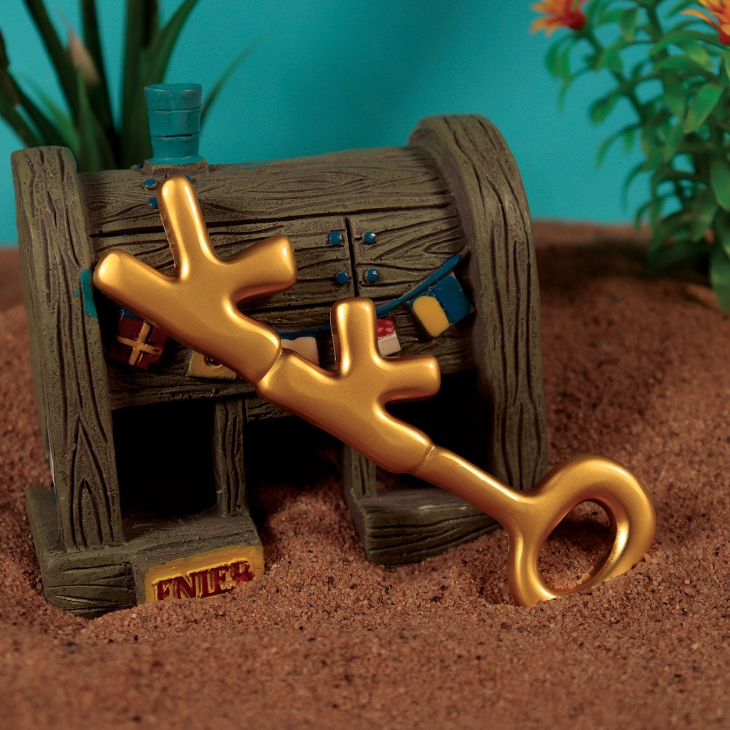 Réplique collector Bob l'éponge - 24k Gold Plated Krusty Krab Key