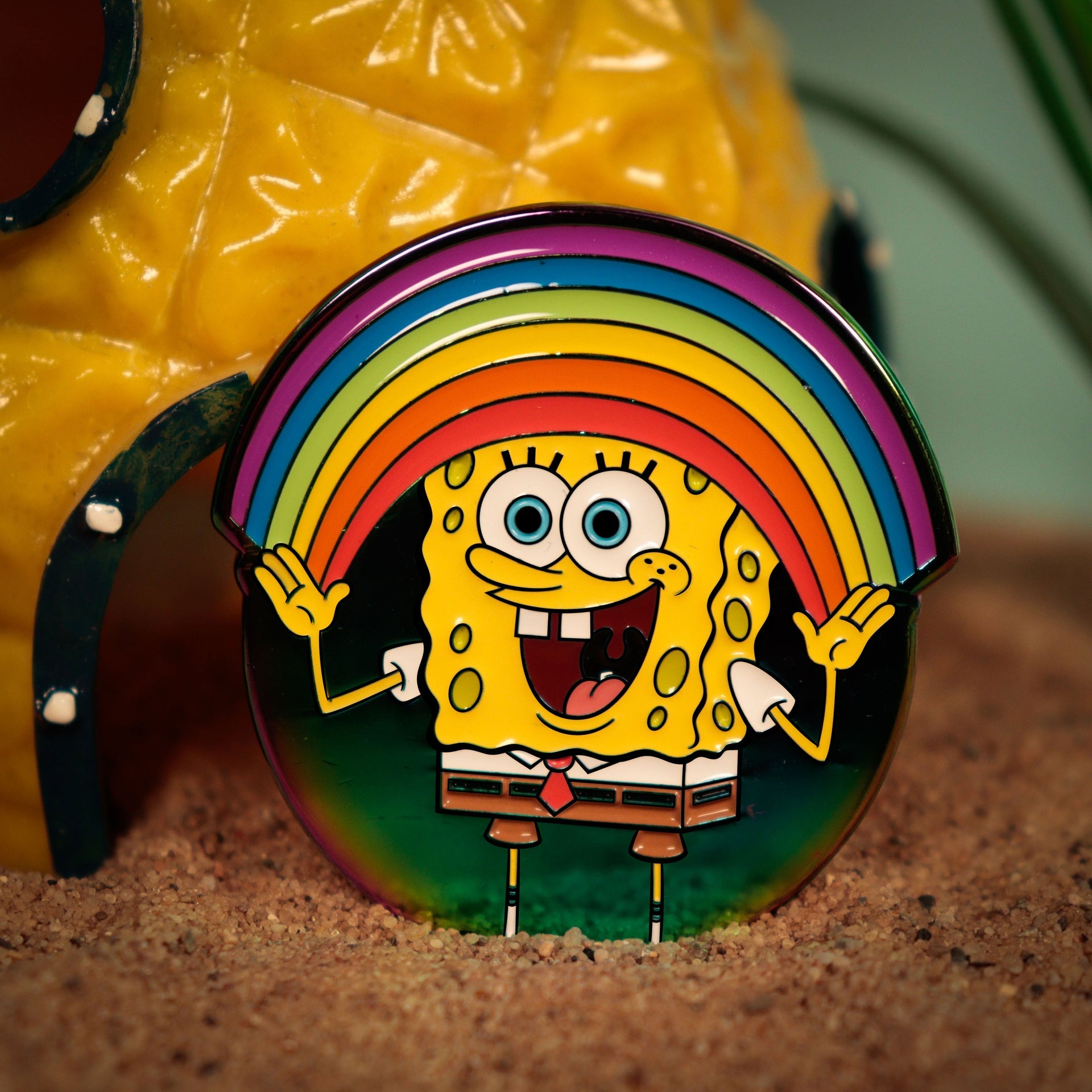 Pin's Bob l'éponge - Rainbow