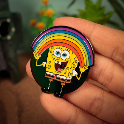 Pin's Bob l'éponge - Rainbow