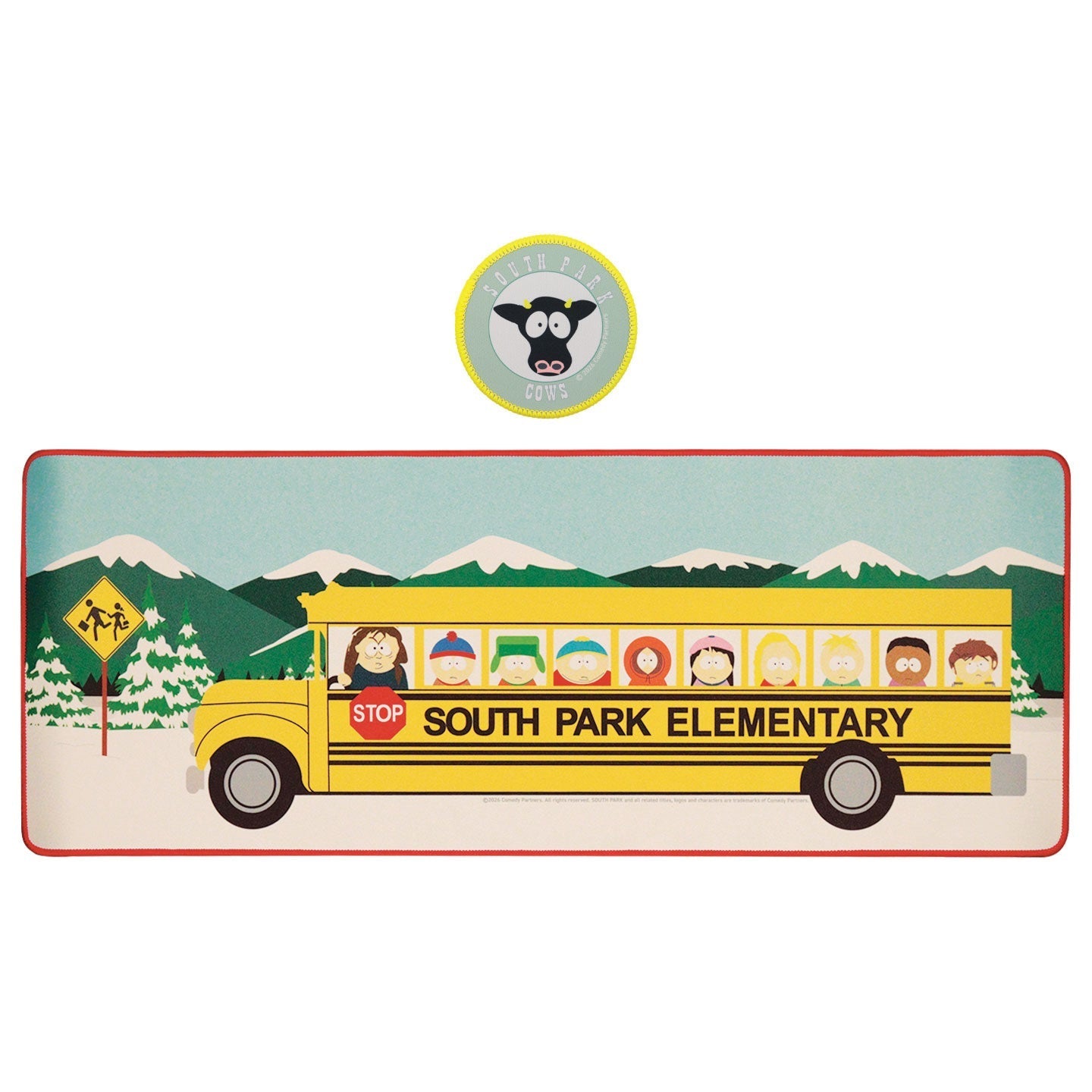 Desk pad & set de sous-verres South Park - Elementary School Bus