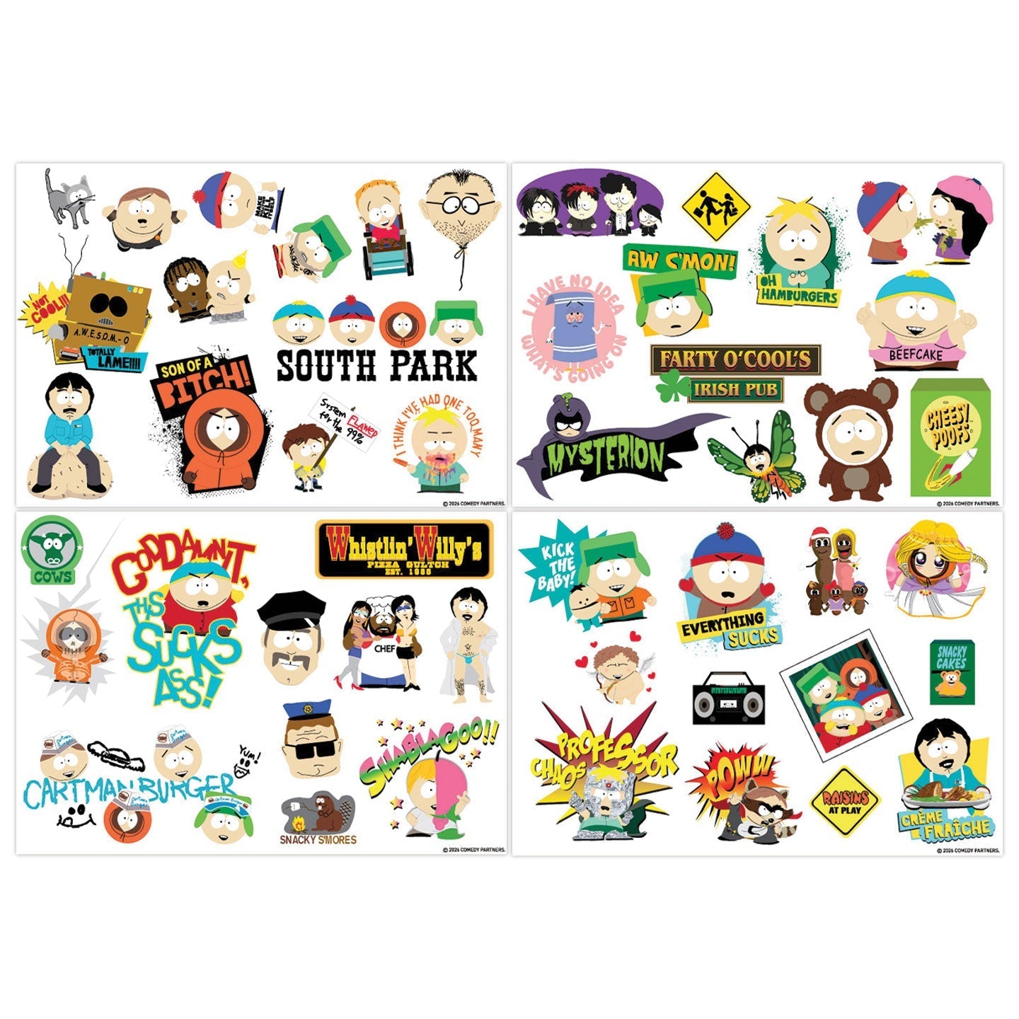 Stickers tech South Park