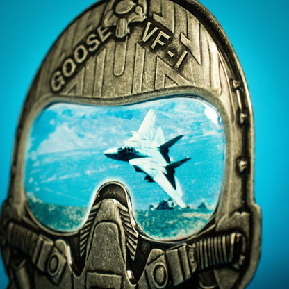 Médaillon collector Top Gun - Helmet