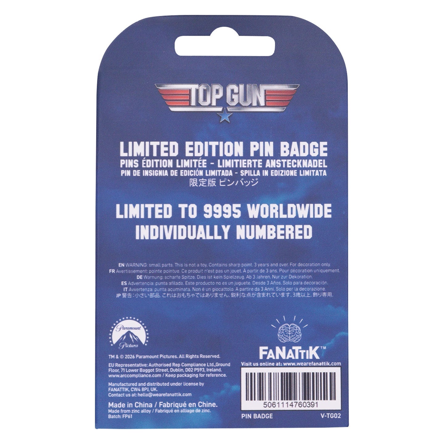Pin's Top Gun - Moving