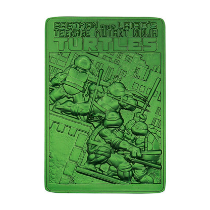 Lingot collector Tortues Ninja - 40th Anniversary Green