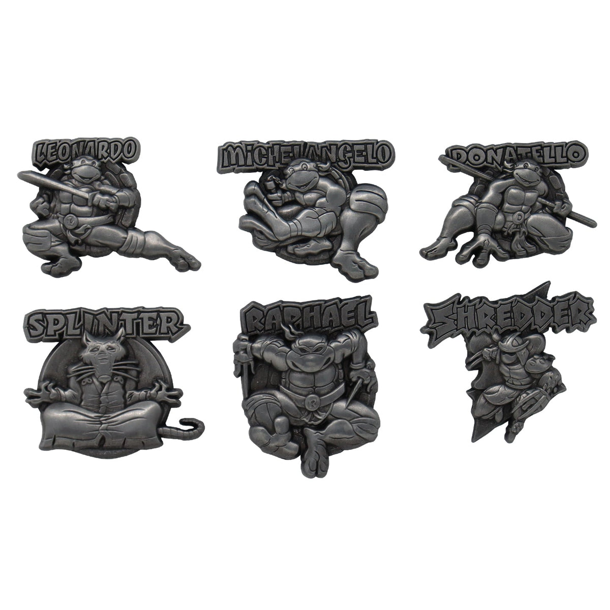 Pin's Tortues Ninja - Set of 6