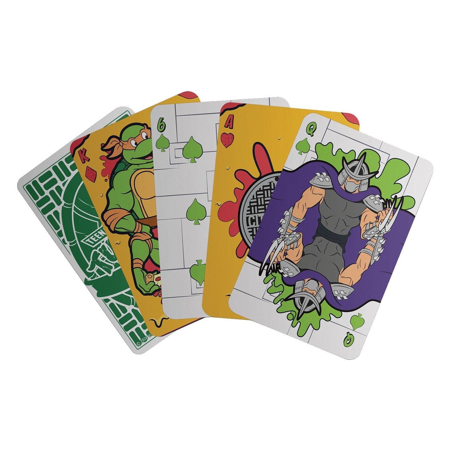 Cartes à jouer Tortues Ninja