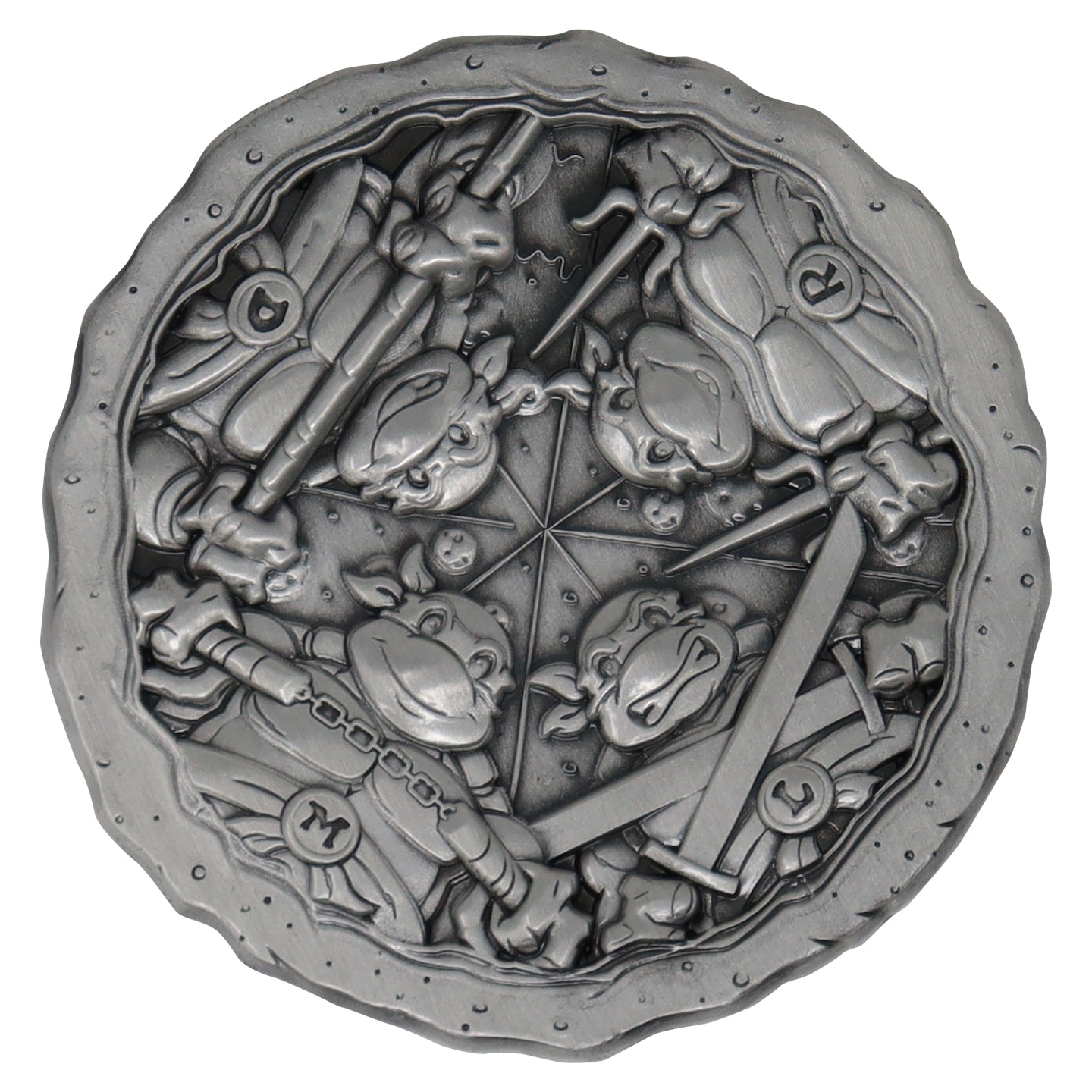 Médaillon collector Les Tortues Ninja - Pizza