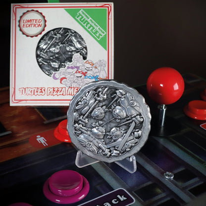 Médaillon collector Les Tortues Ninja - Pizza