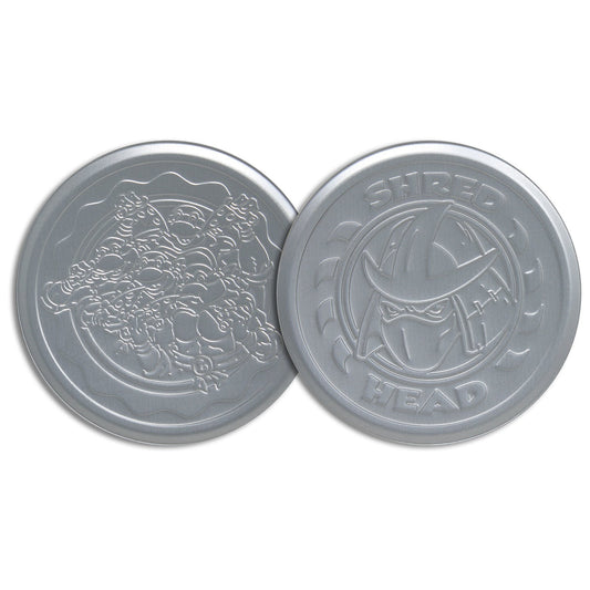 Set de 4 sous-verres métal embossés Tortues Ninja